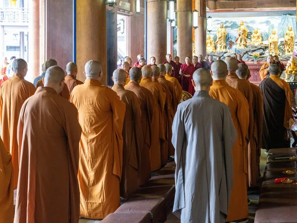 中国藏语系高级佛学院师生赴湘潭大唐兴寺湖南佛学院新校区考察座谈交流